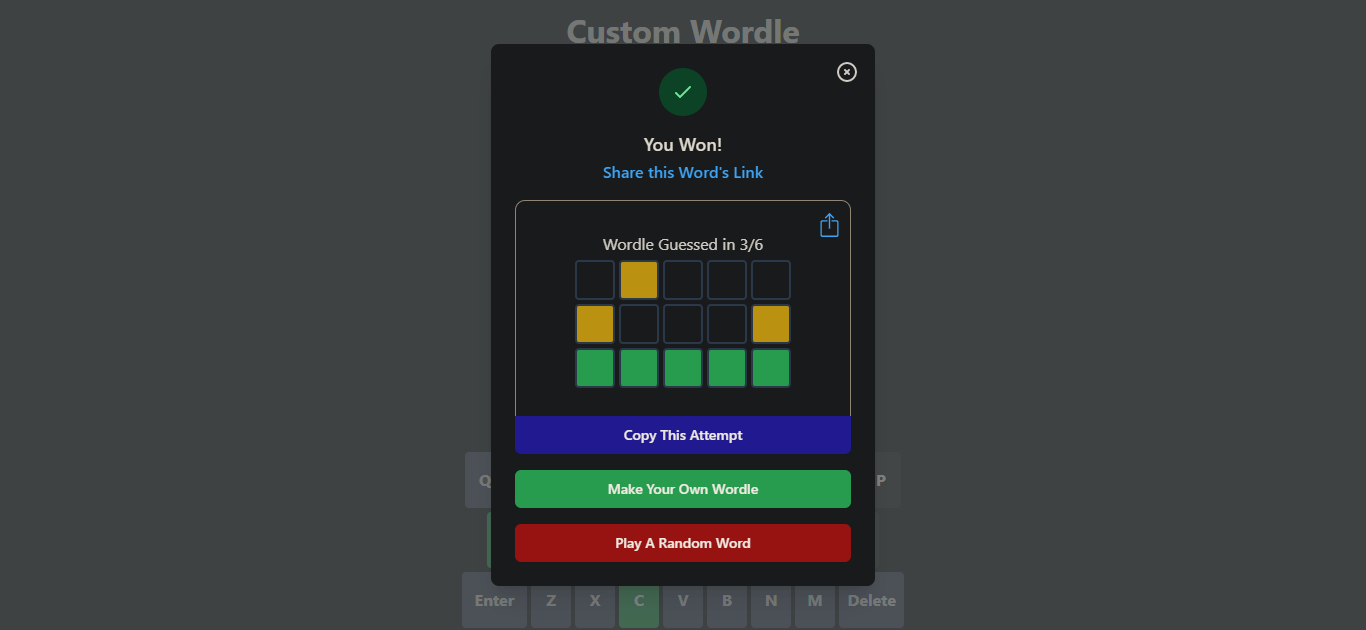 GitHub - codedamn-projects/Custom-Wordle-Clone · GitHub